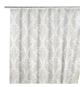 Wenko, Wenko - Anti-Schimmel Duschvorhang Baroque, Polyester, 180 x 200 cm, waschbar, 