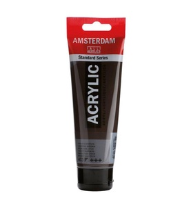 Amsterdam, AMD Akryl 120ML vandyckbraun, Talens Acrylfarbe Amsterdam, vandyckbraun, 17094032, (120ml)
