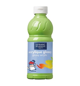 Opitec, Opitec - Acrylfarbe Glänzend Glossy, 500 Ml Anisgrün, LEFRANC Acrylfarbe Glossy 500 ml, Anis