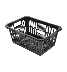 Homea, homea - Aufbewahrungskorb Luxe - Schwarz, 
