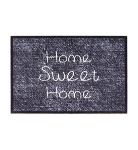 undefined, Testrut - Fussmatte Home - 60 x 40 cm - Grau, 