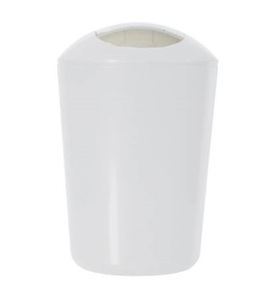 Testrut, Testrut - 5-Liter Mülleimer - Weiss, 