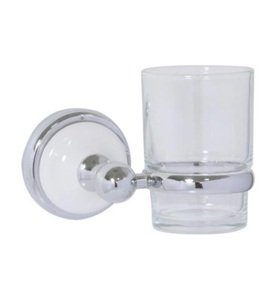 Testrut, Testrut - Zahnbürsten-Glas Lyon - Silber, 
