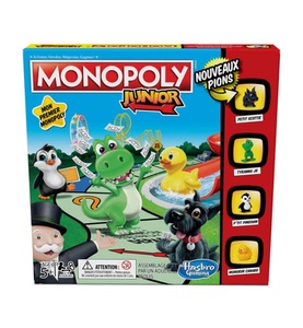 undefined, Hasbro - Monopoly - Junior - Französiche Version, 