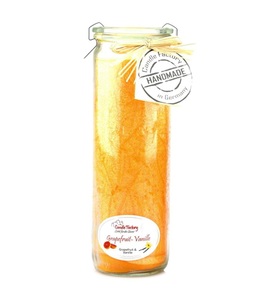 Candle factory, Candle Factory - Duftkerze Grapefruit und Vanille Big Jumbo, Candle Factory Duftkerze Grapefruit und Vanille Big Jumbo