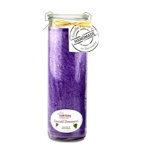 Candle factory, Candle Factory - Duftkerze Lavendel und Lemongrass Big Jumbo, Candle Factory Duftkerze Lavendel und Lemongrass Big Jumbo