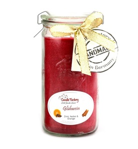 Candle factory, Candle Factory - Duftkerze Glühwein Mini Jumbo, Candle Factory Duftkerze Glühwein Mini Jumbo