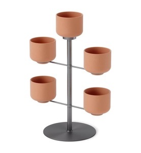 undefined, Umbra - Pflanzengefäss Terrapotta mit 5 Töpfchen, 