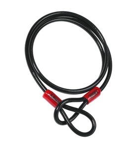 ABUS, Abus - Fahrradschloss Cobra 10/140 Black 0029335 - 10 cm, Abus Stahlkabel Cobra | 140 cm