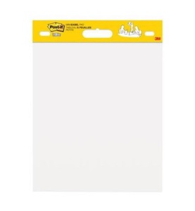 3m, 3M - ™ - Post-it® Super Sticky Meeting Chart Mini 577SS, 3M Post-it Super Sticky Meeting Chart, 38.1cm x 45.7cm, weiss, 557SS, (20 Blatt)