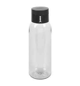 Joseph joseph, Joseph Joseph - Flasche mit Hydratationskontrolle Dot - Schwarz und Transparent, Dot Trinkflasche, transp. grau, 600 ml