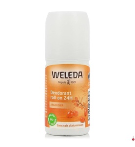 Weleda, Weleda - Deodorant - 50 ml, Weleda Sanddorn Deodorant Roll-on 24h