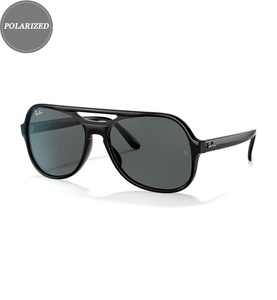 undefined, Ray-Ban - Polarisierte Sonnenbrille Powderhorn - Schwarz, 