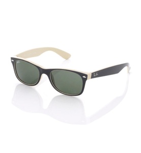 Ray-Ban, Ray-Ban - Sonnenbrille Wayfarer Color Mix - Schwarz und Cremeweiss, 