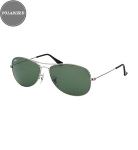 Ray-Ban, Ray-Ban - Polarisierte Sonnenbrille Aviator Gradient - Silber und Grau, 