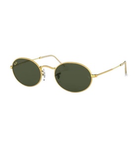 Ray-Ban, Ray-Ban - Sonnenbrille Oval - Gold, 