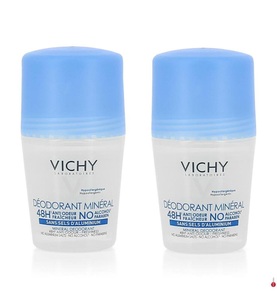 Vichy, Vichy - 2er-Set Deodorants Mineral 48h - 2 x 50 ml, Vichy DEODORANT ROLL-ON
