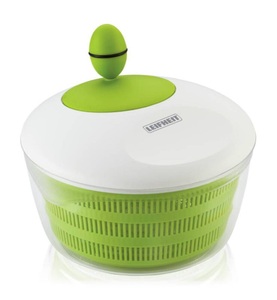 Leifheit, Leifheit 23069 0 Salatschleuder Green - Salatschleuder (Weiss, grün), 