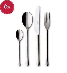 Villeroy Boch, Villeroy & Boch - Udine Tafelbesteck 24tlg. - 42x27x5cm, 
