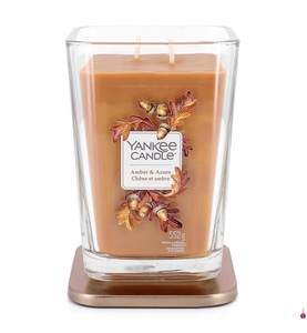 undefined, Yankee Candle - Duftkerze Amber & Acorn - 552 g, 