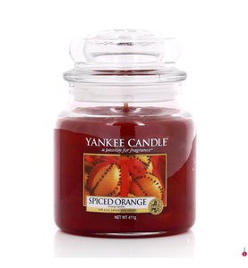 Yankee Candle, Yankee Candle Spiced Orange M (Medium) - 411g, 