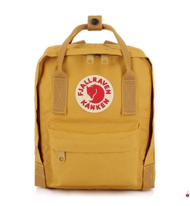 FJALLRAVEN, Fjallraven - Rucksack Kanken Mini - Dunkelgelb, 
