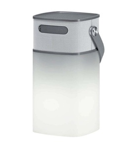 Hansa, Hansa LED 4 Music tragbare LED-Leuchte mit Lautsprecher, Powerbank, USB-Anschluss anthrazit, 