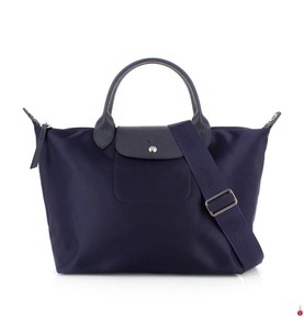 Longchamp, Longchamp - Handtasche Le Pliage Néo M - Marinblau, 