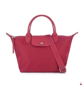 undefined, Longchamp - Handtasche Le Pliage Néo S - Dunkelrosa, 