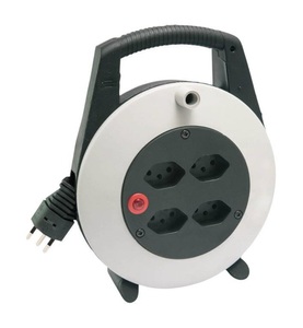 Brennenstuhl, Brennenstuhl - Kabelbox VL-X Vario-Line H05VV-F 3G1.5 - 10 m, Brennenstuhl 1093652 Kabeltrommel 10 m Schwarz Schweiz-Stecker