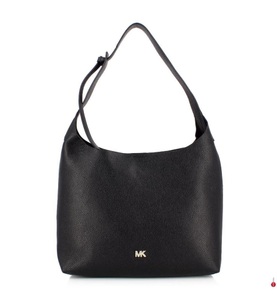 Michael Kors, Michael Kors - Lederhandtasche Junie Kors Studio Medium - Schwarz, 