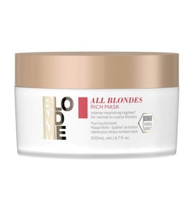 Schwarzkopf, Blondme - All Blondes Rich Mask, Schwarzkopf Professional Blondme All Blondes Rich Mask - 500ml