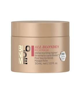 Schwarzkopf, Schwarzkopf - Maske BlondME All Blondes - 30 ml, Schwarzkopf Professional BLONDME ALL BLONDES Rich Mask