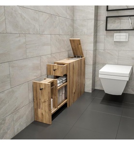 Home, Home - Aufbewahrungsschrank Calencia - Braun, WOODY FASHION Badregal »Calencia«