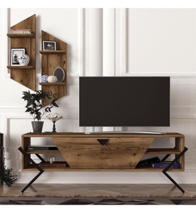 undefined, Home - TV-Möbel - Braun, 