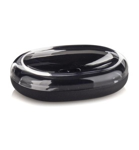 Tft, TFT - Seifenhalter Bubble - Schwarz und Transparent, 
