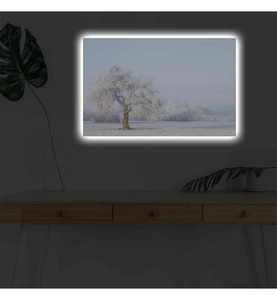 undefined, Home - Dekoratives Leinwandbild LED, 45 x 70 cm - Multicolor, 
