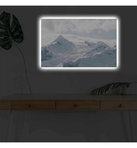 undefined, Home - Dekoratives Leinwandbild LED, 45 x 70 cm - Multicolor, 