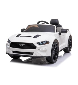 Fast & baby, Fast & Baby - Elektro-Auto Ford Mustang GT500 - Weiss und Schwarz - Schwarz und Weiss, 