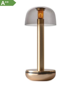 undefined, Humble - Tischlampe Two, Gold - Gold, Two Tischlampe smoked 21.2x8.8cm gold