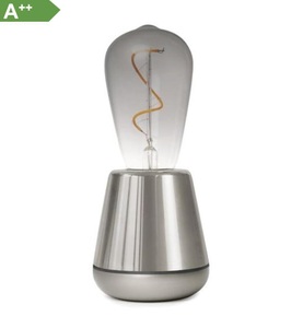 Humble, Humble - Tischlampe - Silber, Humble Light one silber, 19.5x8.5 cm