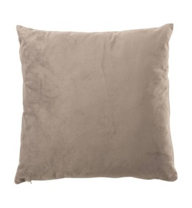 Home, Home - Kissen Viereckig Samt Grau, 