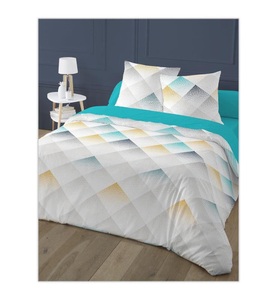 undefined, Home - Duvetbezug 240x220 cm + 2 Kopfkissenbezüge 63x63 cm - Multicolor, 
