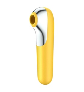 Satisfyer (all), Dual Love Luftpulsvibrator Gelb | Satisfyer, SATISFYER Dual Love - Klitorisstimulator (Gelb)
