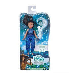 undefined, Hasbro - Disney Princesse - Raya Et Le Dernier Dragon - Jeune Raya Et Fleur De Kumandra, 