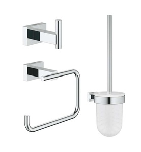 Grohe, GROHE Bad-Accessoire Set WC Essentials Cube 3in1, GROHE Bad-Accessoire Set WC Essentials Cube 3in1