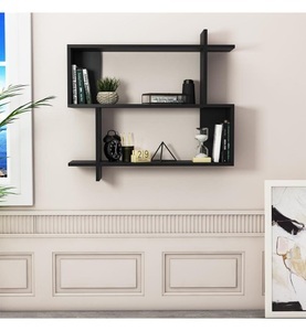 undefined, Home - Wandregal 90 x 36 cm - Schwarz, 