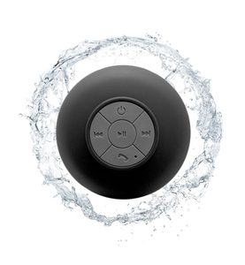 Unotec, Bluetooth®-Lautsprecher für die Dusche schwarz, 
