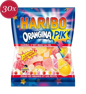 undefined, Haribo - Bonbon-Tüte Orangina Pik 120 gr - 30 Packungen, 