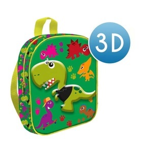NoName, Noname Crazy Dino Rucksack 3D 30cm, 